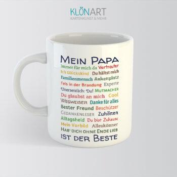 Mein Papa ist der Beste - Magnet - KLÖNART